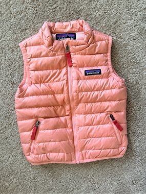 Patagonia Lightweight Pink Puffer Vest